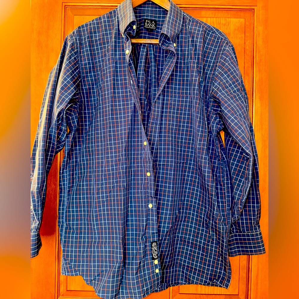 Joseph A Bank Traveler’s Collection Dress Shirt